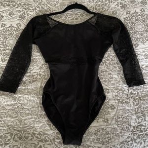 Natalie dancewear black Leotard MA